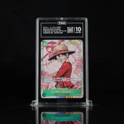TAG 10 - Monkey D Luffy OP13-118 SEC [One Piece - Carrying on His Will] Japanese - Image 1