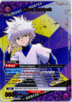 Union Arena Killua Zoldyck (059) (R*) - UEX04BT: HUNTER X HUNTER Vol.2 - Image 1