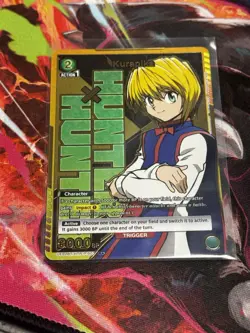 Union Arena Hunter X Hunter Kurapika UE02BT/HTR-P-003 R* Rare Alt Art - Image 1