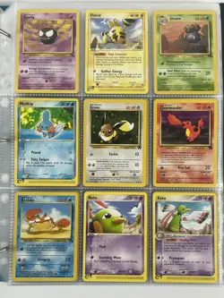 Pokemon Card Collection VTG Binder Holo Rare E-Reader WoTC Gyarados Eeveelutions - Image 3