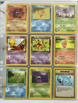 Pokemon Card Collection VTG Binder Holo Rare E-Reader WoTC Gyarados Eeveelutions - Image 5