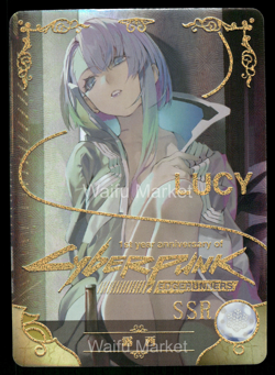 Lucy Cyberpunk Edgerunners Waifu Anime Card Goddess Story CCG - Image 1