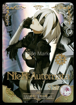 2B Nier Automata Waifu Anime Card Goddess Story CCG - Image 1
