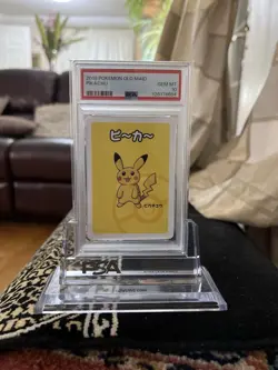 Pokemon Card PSA 10 Pikachu Old Maid Japanese Game 2019 - Image 2