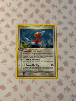 Porygon2 Reverse Holo Stamped 2005 Pokemon Card 12/115 Unseen Forces - Image 1