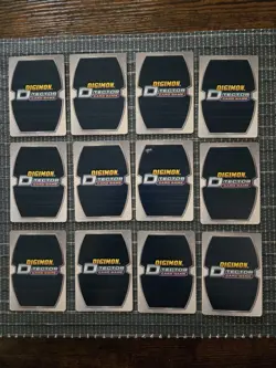 Vintage Digimon CCG Collection Lot Animated Series 2 & D Tector Series 1 Cards - Image 3