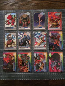 Vintage Digimon CCG Collection Lot Animated Series 2 & D Tector Series 1 Cards - Image 4