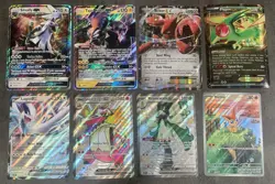 Pokemon JUMBO Card Lot – 8x Oversized Card - Scizor, Flygon, Lugia - Image 1