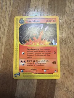 Pokemon Houndoom 14/147 Aquapolis Non-Holo Rare Card - Image 1