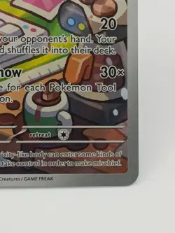 Pokemon Card Rotom 197/182 Illustration Rare Destined Rivals Near Mint - Image 4