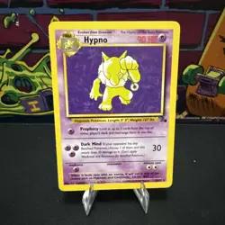 Pokemon TCG Hypno Fossil Non Holo Rare Card 8/62 - Image 1