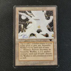 Mishra's Factory (Winter) Played MTG Magic The Gathering Antiquities - Image 1