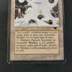Mishra's Factory (Winter) Played MTG Magic The Gathering Antiquities - Image 2
