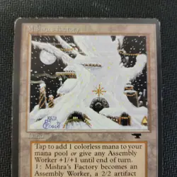 Mishra's Factory (Winter) Played MTG Magic The Gathering Antiquities - Image 3
