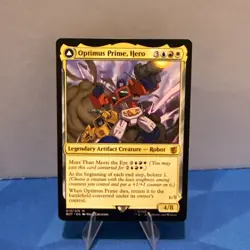 Optimus Prime, Hero Universes Beyond: Transformers MTG Magic BOT - Image 1