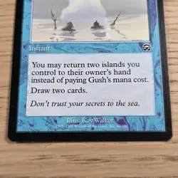 Magic the Gathering MTG Gush - Mercadian Masques #082 LP - Image 3