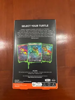 MTG Teenage Mutant Ninja Turtles Turtle Power Commander Deck Factory Sealed - Image 3