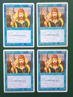 4th Edition MTG Playset Counterspell Magic - Image 1