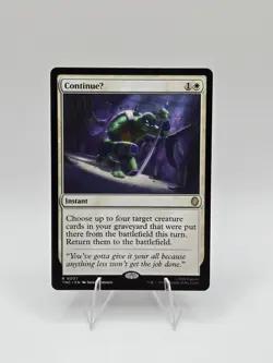 ContinueU Commander: Teenage Mutant Ninja Turtles Regular Near Mint - Image 1