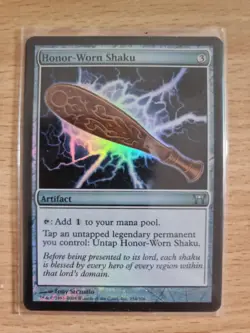 MTG FOIL Honor-Worn Shaku - Champions Magic the Gathering Uncommon NM - Image 1