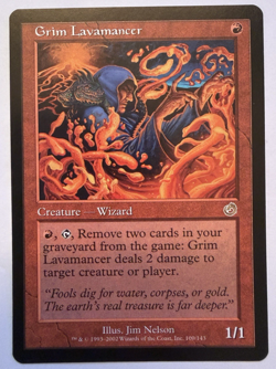 Grim Lavamancer - Torment (TOR), NM MTG - Image 1