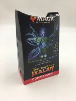 MTG - The Lost Caverns of Ixalan Commander Deck - Explorers Of The Deep-Damaged - Image 1