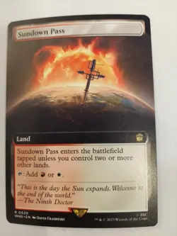 Sundown Pass (Extended Art) Regular Universes Beyond: Doctor Who - Image 1