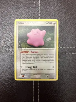 Pokemon TCG - Ditto - 35/113 - EX Delta Species - MP Uncommon (2005) - Image 1