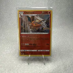 Pokemon Charizard Reverse Holo Rare 010/078 Pokemon GO - Image 1