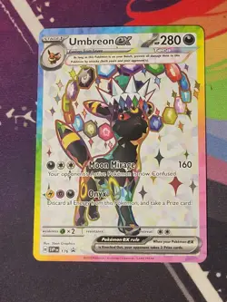 MINT Pokemon Umbreon ex #176 Premium Figure Collection Promo - Image 1