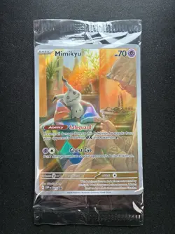 Pokemon: Mimikyu Scarlet & Violet Promo 075 (Sealed) - Image 1