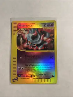 Pokemon TCG Misdreavus Skyridge Reverse Holo 39/144 - Image 1