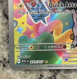 Iono’s Wattrel 231/217 Illustration Rare!! Pokemon Ascended Heroes! - Image 5