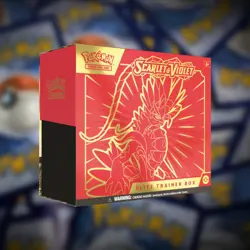 Pokemon TGC Scarlet and Violet Elite Trainer Box ETB Koraidon NEW FACTORY SEALED - Image 1