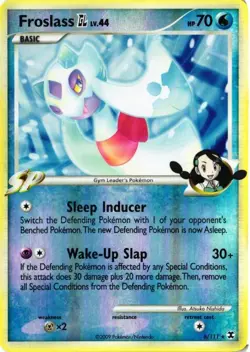 Pokemon Froslass Rising Rivals Reverse Holo 6/111 FREE SHIPPING - Image 1
