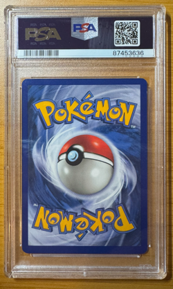 1999 Pokemon Fossil #33 Gastly 1st Edition PSA 9 - Image 2