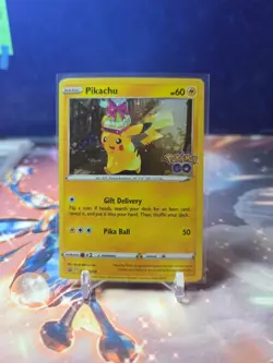 Pikachu SWSH234 Cosmo Holo Sword & Shield Promo Pokemon TCG - Image 3