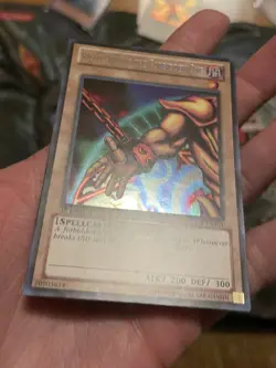 Yugioh Right Arm of the Forbidden One 1st ED LCYW-EN304 Secret Rare NM - Image 4