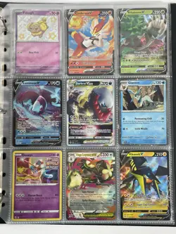 Pokemon Card Collection Binder Lot Holo Rare Cynthias Garchomp Rayquaza Pikachu - Image 3
