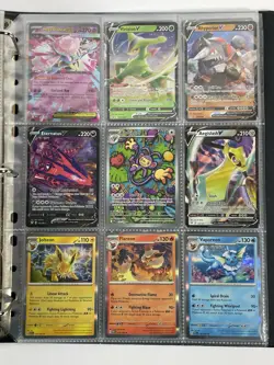 Pokemon Card Collection Binder Lot Holo Rare Cynthias Garchomp Rayquaza Pikachu - Image 5