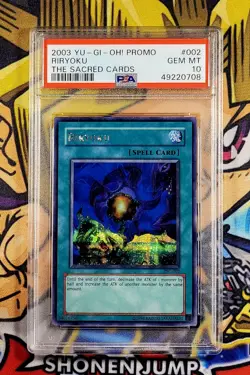 Yu-Gi-Oh! RIRYOKU The Sacred Cards Promo TSC-002 BGS 9.5 Secret Rare GEM MINT - Image 1