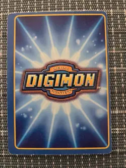 Vintage Digimon CCG Taco Bell Promo Card Saberleomon TB-10 Miscut Error - Image 3