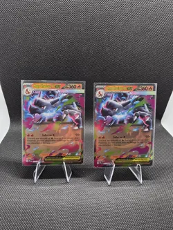 Pokemon TCG PLM EX Holo Lot - 8 Cards: Mega Charizard X, Wigglytuff, English - Image 4