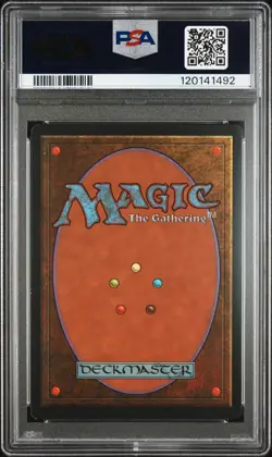 1996 MAGIC: THE GATHERING MIRAGE POLITICAL TRICKERY PSA 8 - Image 2