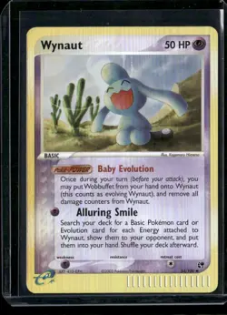 Pokemon Sandstorm 54/100 Wynaut Reverse Holo - LP - Image 1