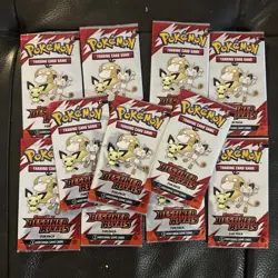Pokemon TCG Destined Rivals - Fun Pack 3 Card Pack Sealed Lot of 11 - Image 2
