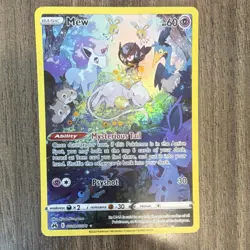 Pokemon Mew Crown Zenith Galarian Gallery GG10/GG70 Ultra Rare Holo 60 HP Psysh… - Image 1