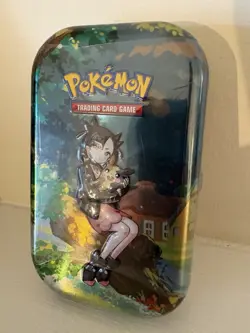 Pokemon Crown Zenith Mini Tin Marnie & Morpeko English 2023 - Image 4