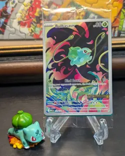 Bulbasaur 133/132 💥 Mega Evolution Sealed Stamped Promo Pokemon Box Topper 1 ✨ - Image 1