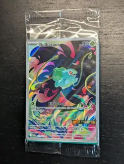 Bulbasaur 133/132 💥 Mega Evolution Sealed Stamped Promo Pokemon Box Topper 1 ✨ - Image 2